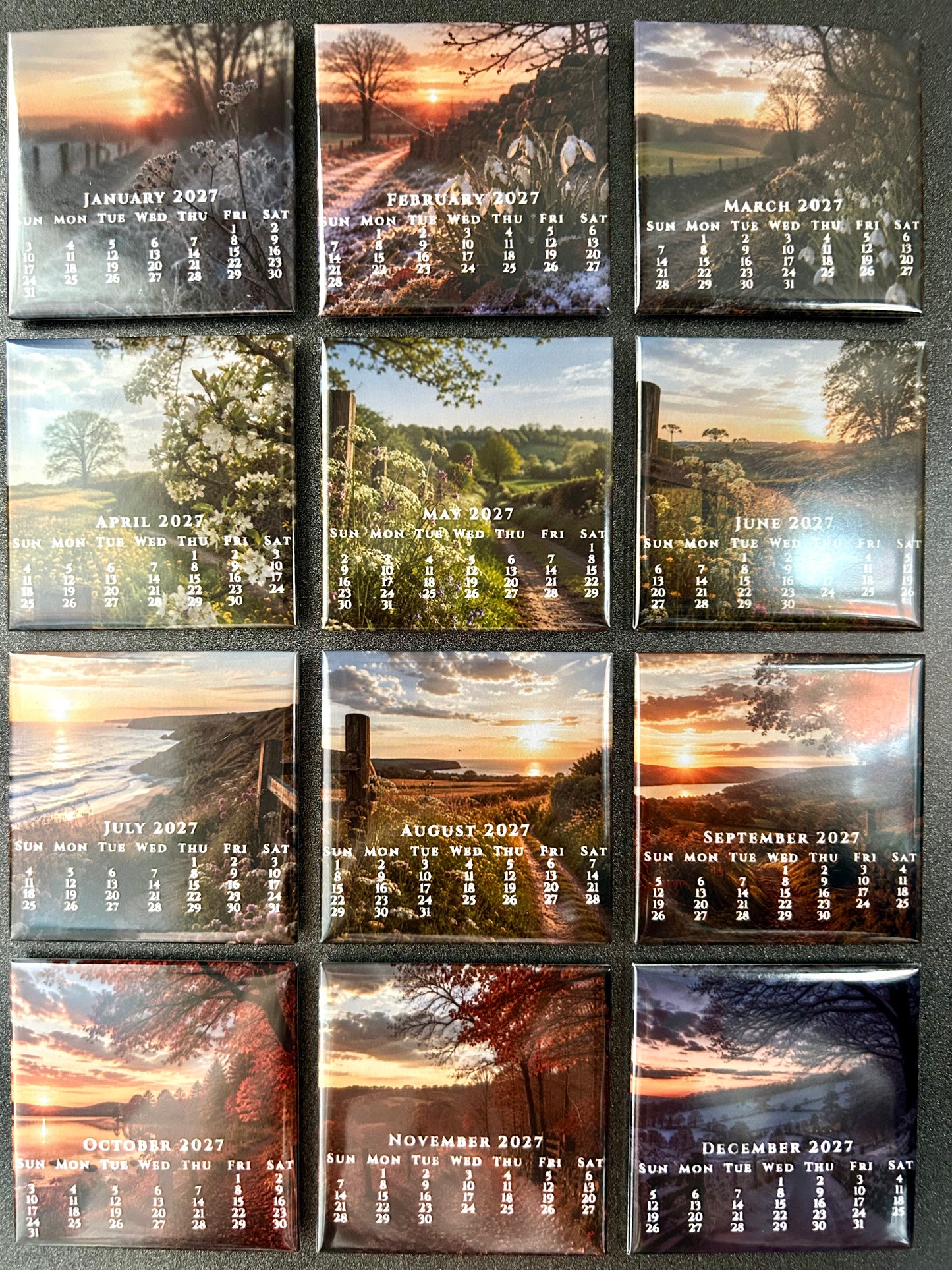 Customised Magnet Calendar 2027