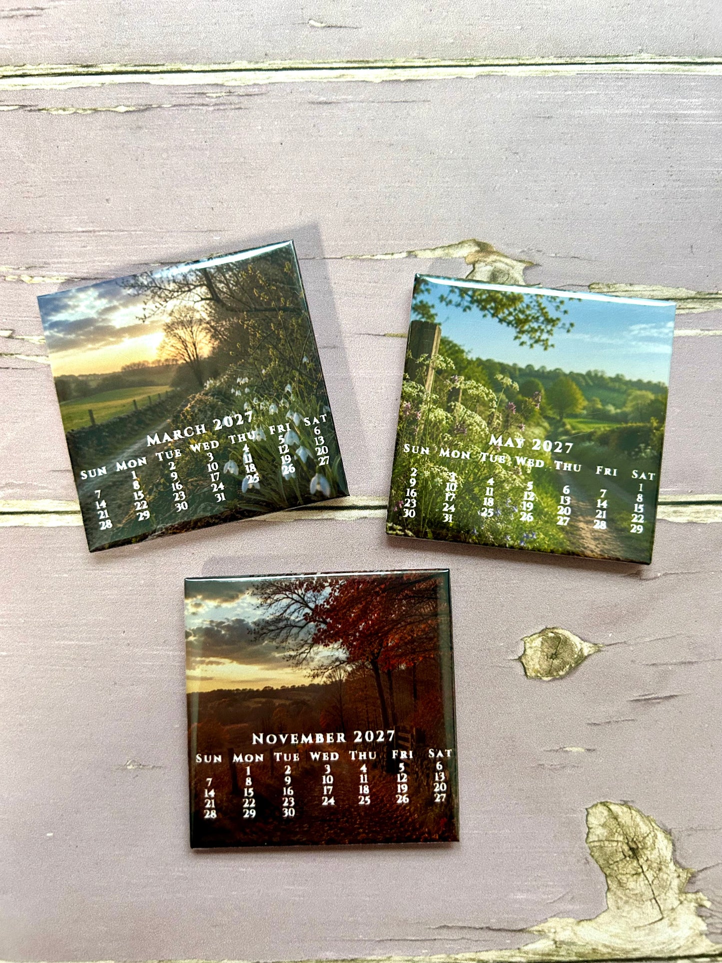 Customised Magnet Calendar 2027