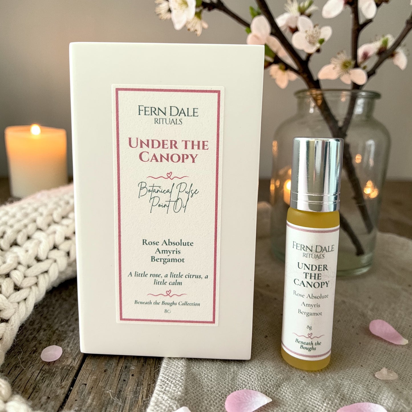 Under the Canopy - Botanical Rose Pulse Point Oil