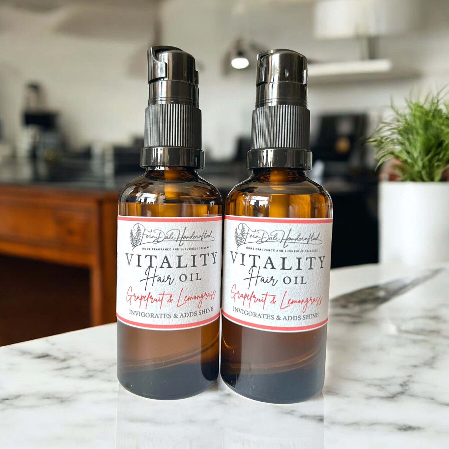 Vitality Hair Oil - Grapefruit & Lemongrass