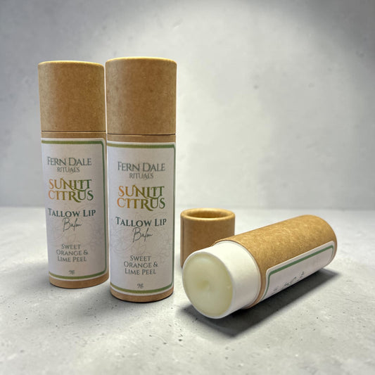 Sunlit Citrus Tallow Lip Balm