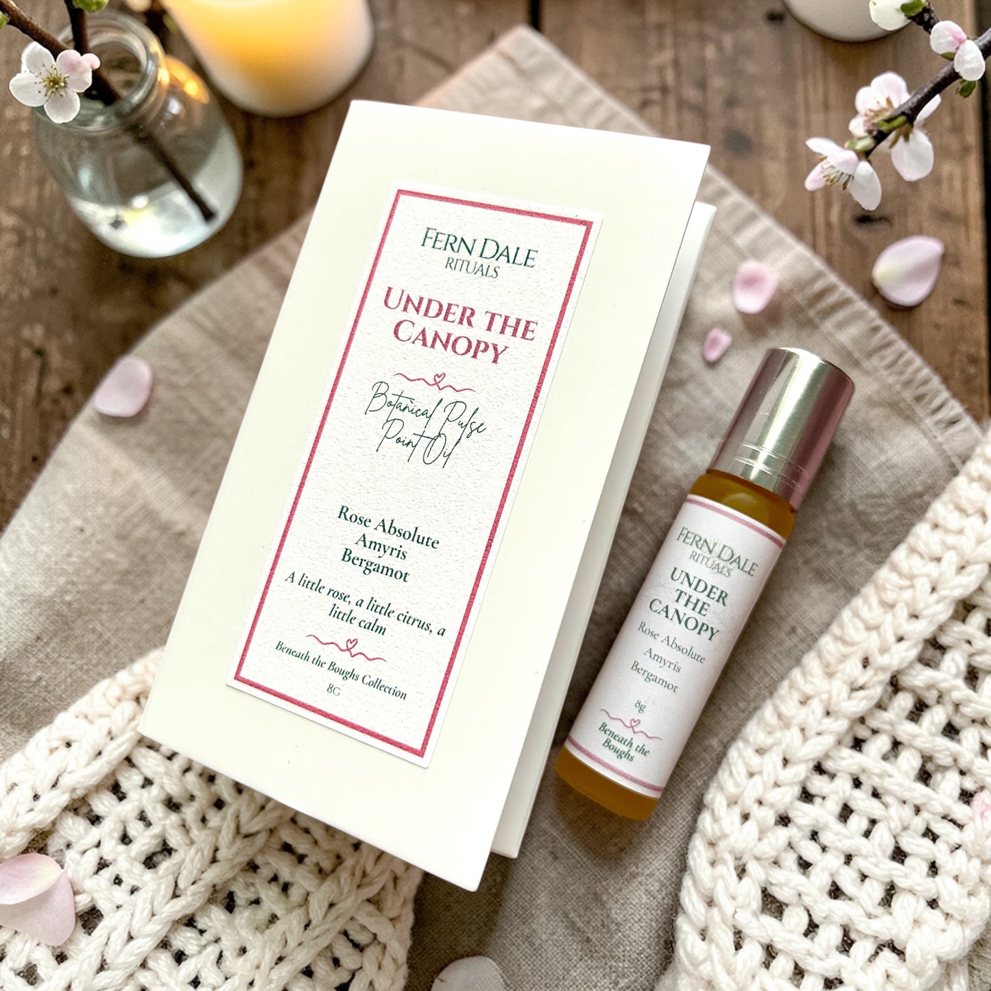 Under the Canopy - Botanical Rose Pulse Point Oil