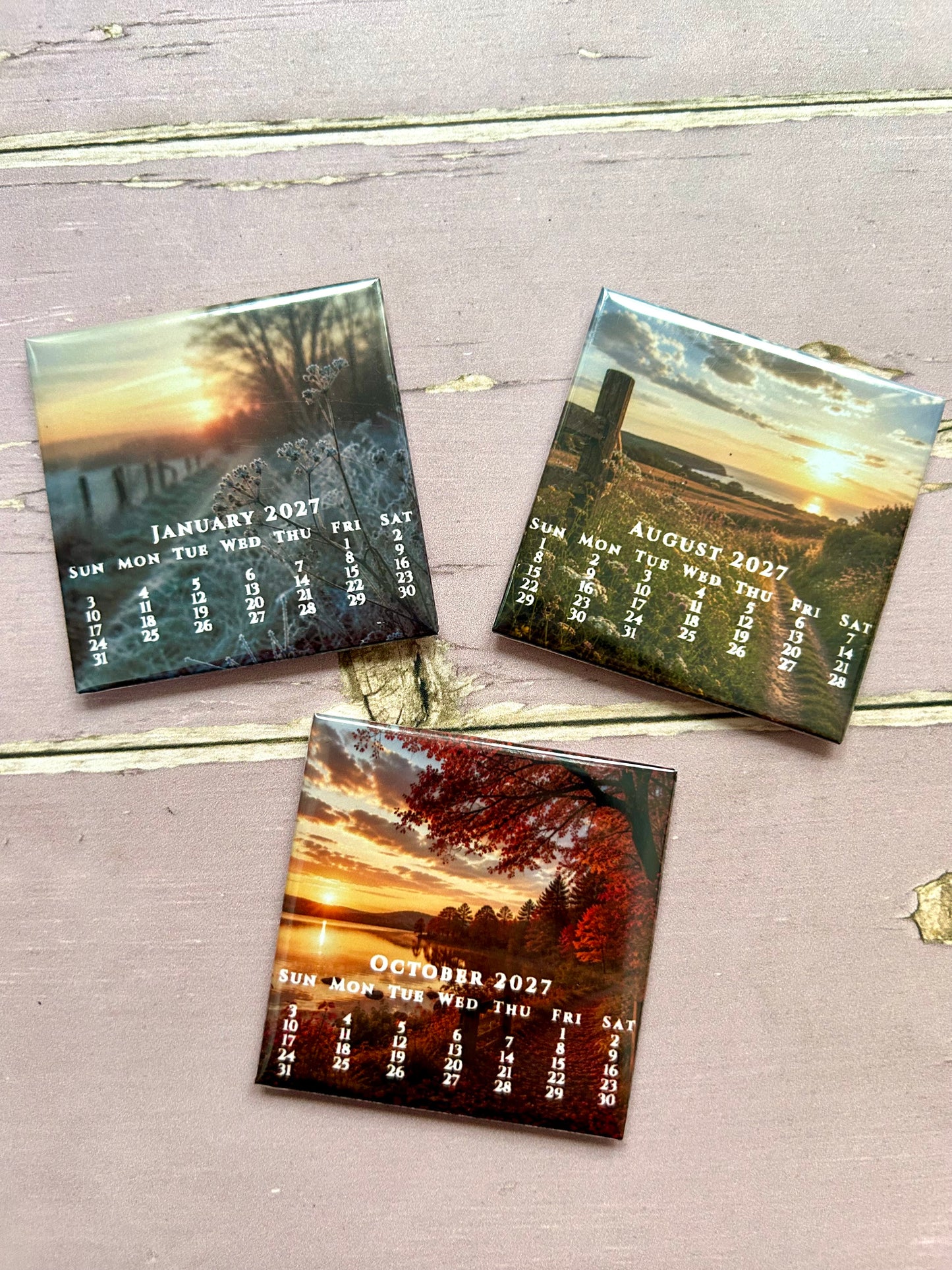 Customised Magnet Calendar 2027