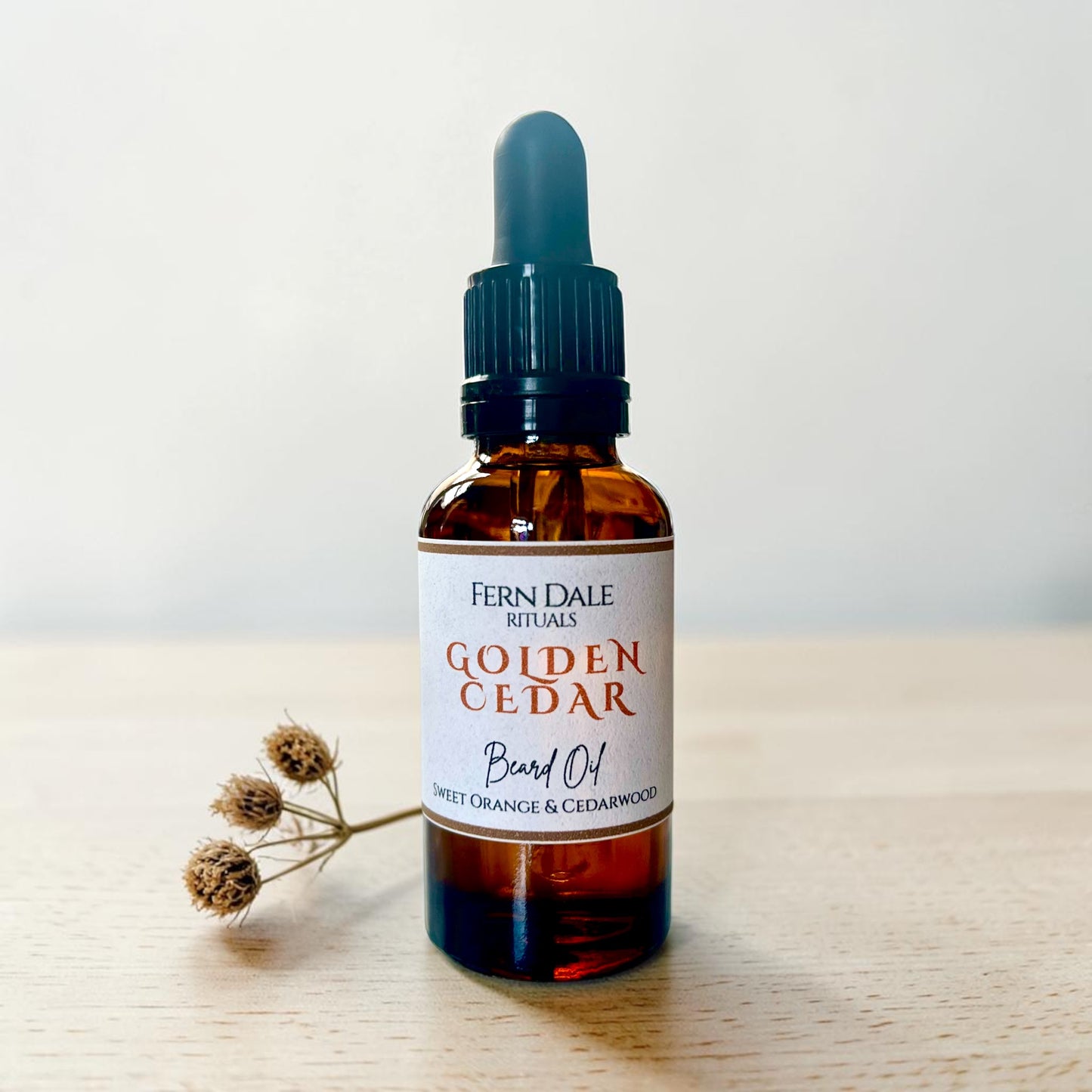 Beard Oil in Sweet Orange and Cedarwood