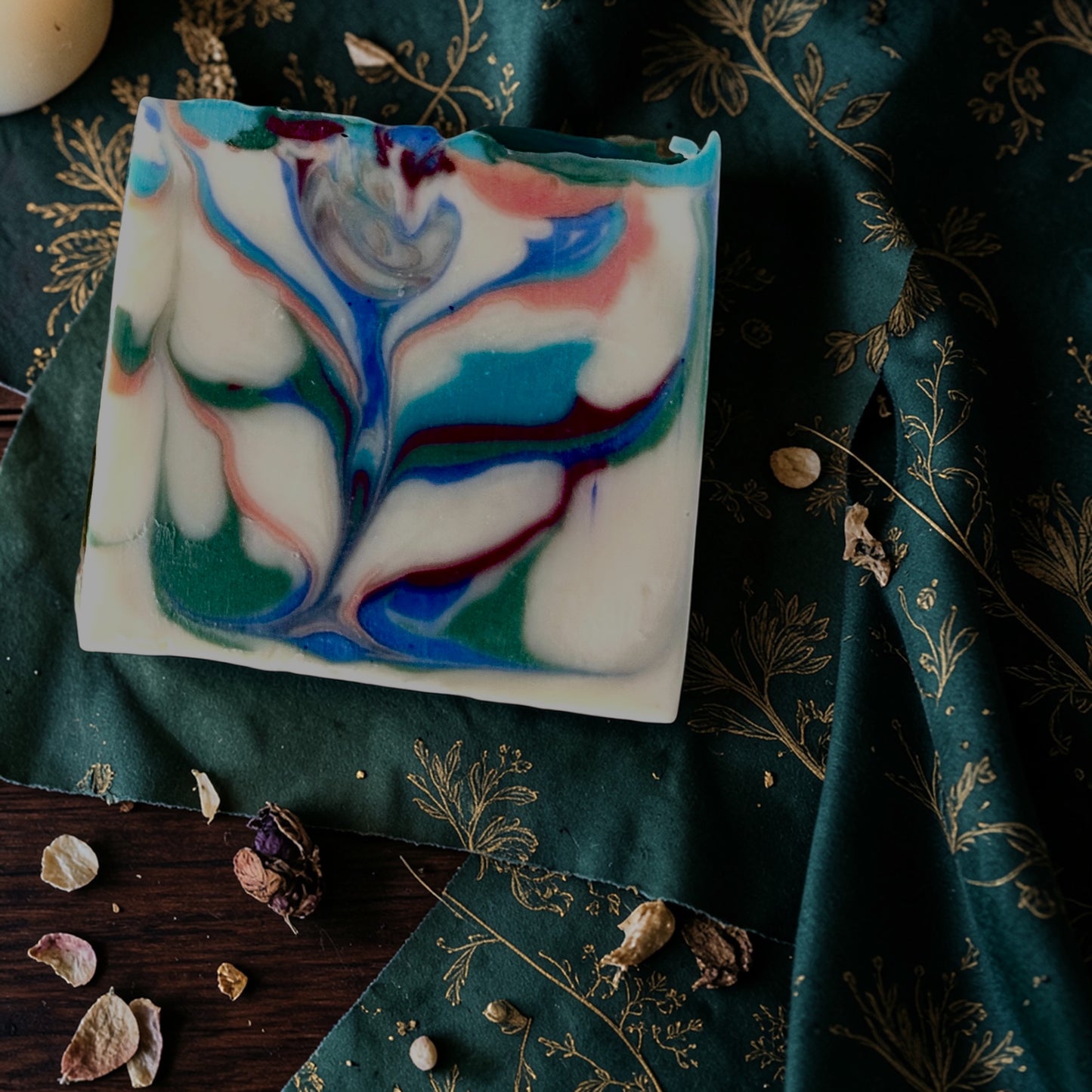 Sleeping Garden Tallow Soap - Peacock Edition