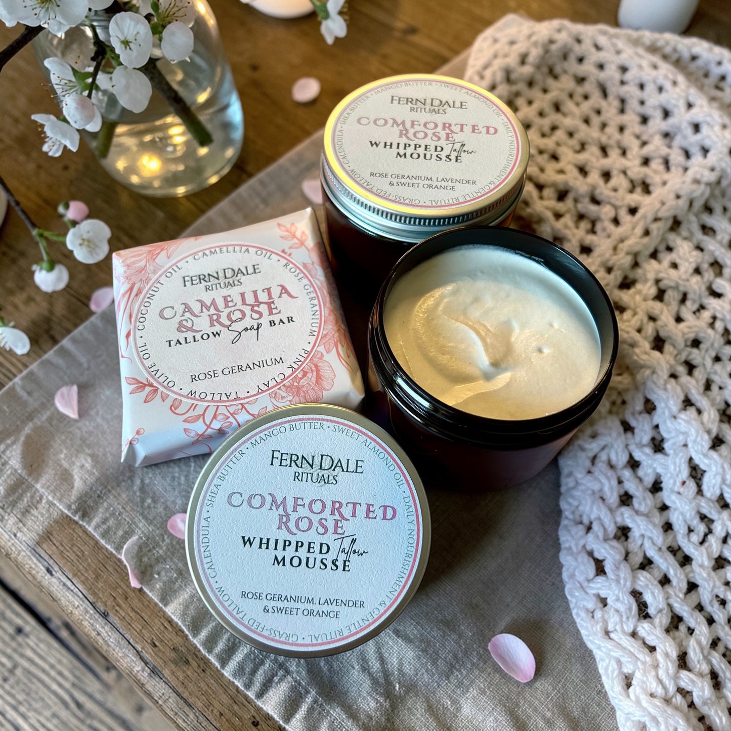 Camellia & Rose Tallow Soap