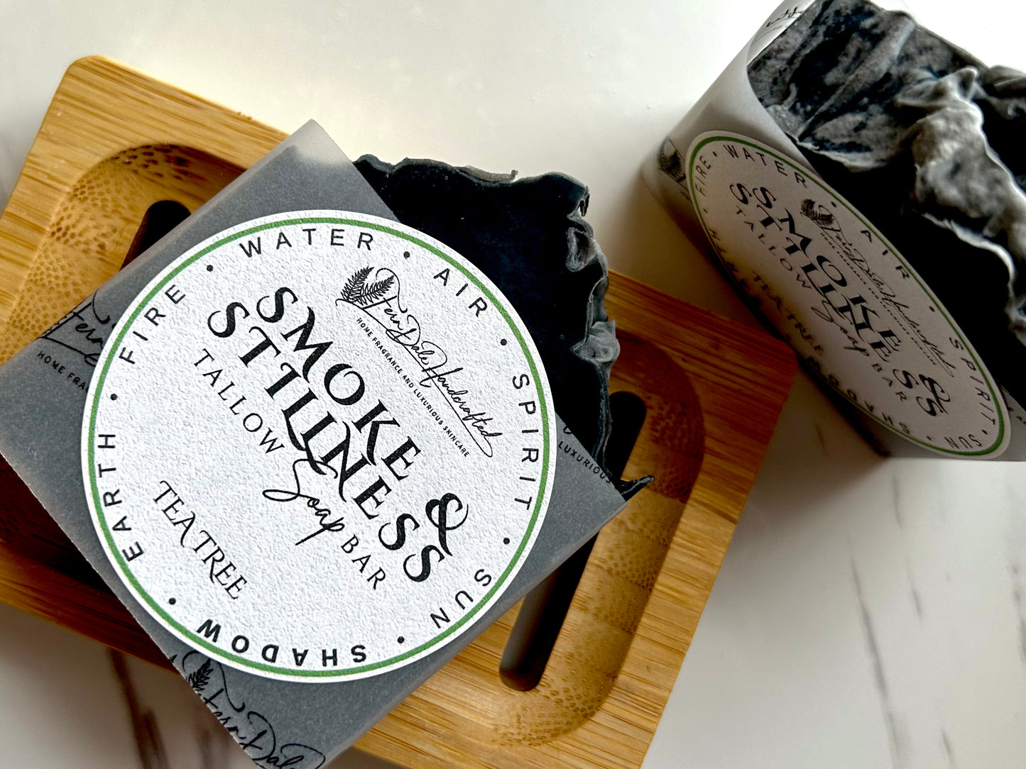 Smoke & Stillness - Tea Tree (Shadow) Tallow Soap