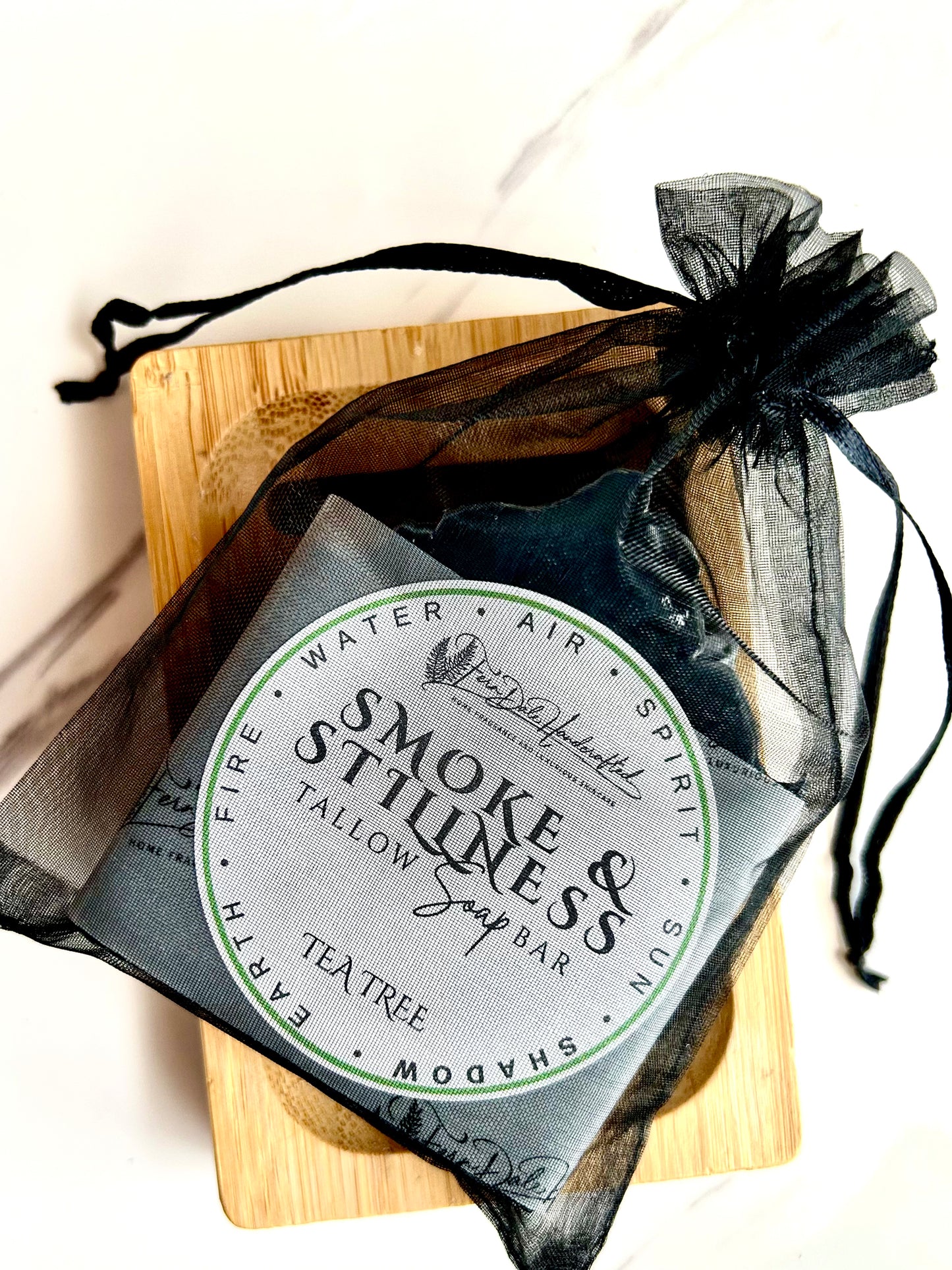 Smoke & Stillness - Tea Tree (Shadow) Tallow Soap