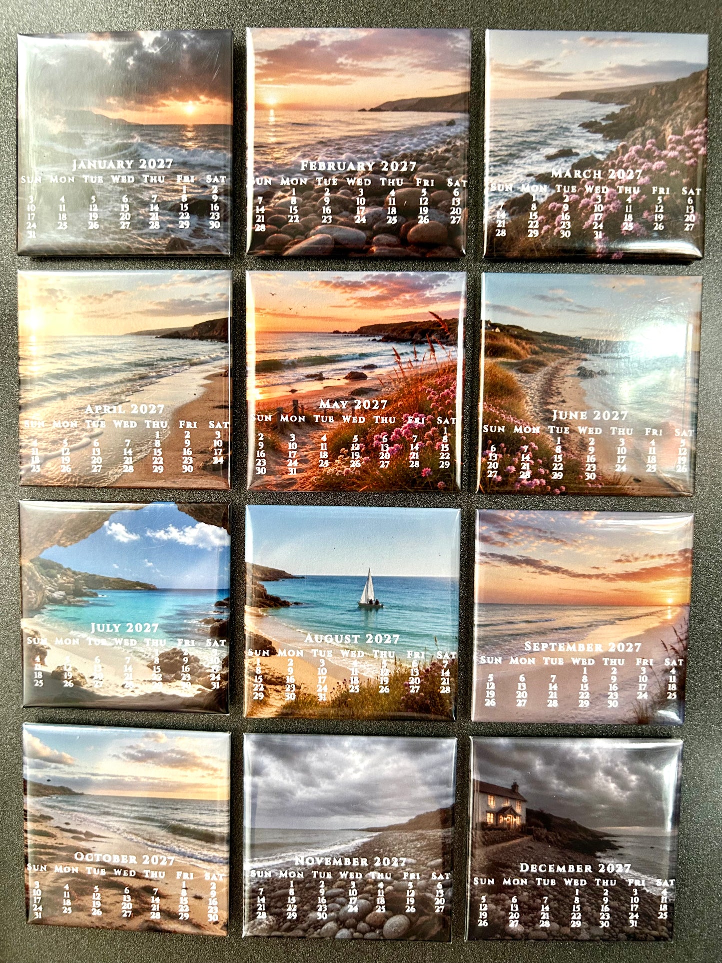 Customised Magnet Calendar 2027
