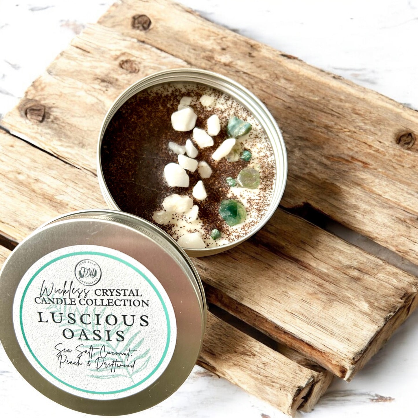 Wickless Crystal Candle Collection