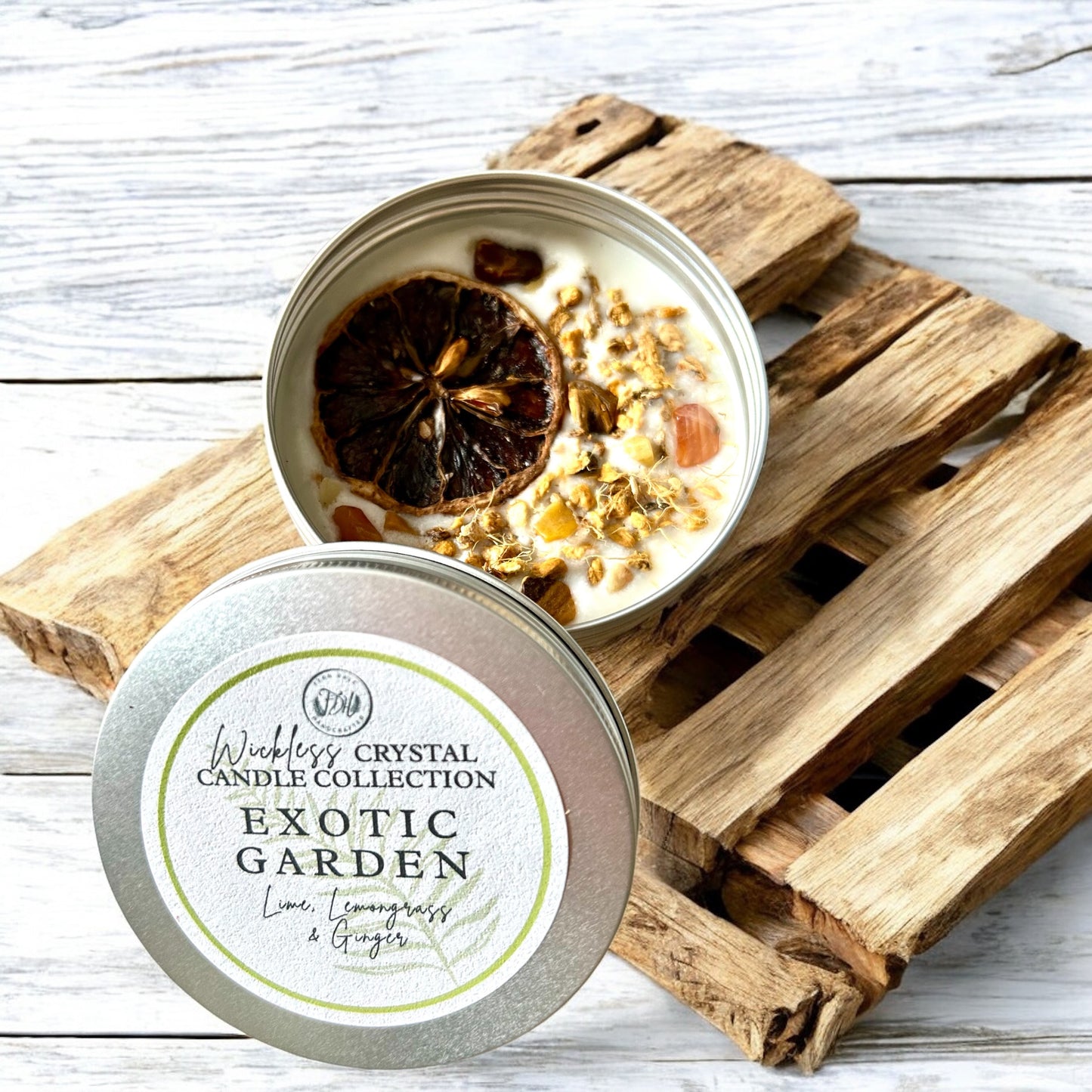 Wickless Crystal Candle Collection