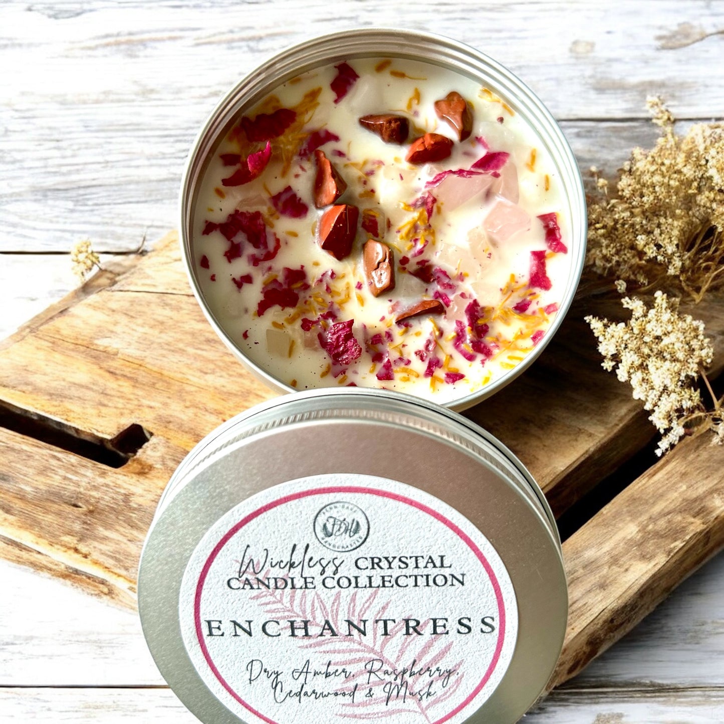 Wickless Crystal Candle Collection