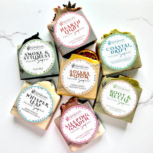 Full Ceremony Set - Elemental Ritual Tallow Soap Collection